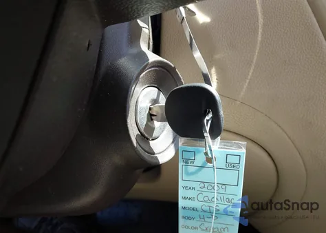 2009 Cadillac Cts Standard z USA, uszkodzony, nr VIN 1G6DF577X90107234